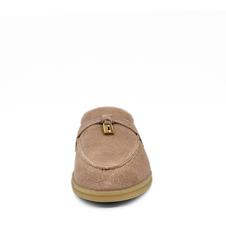 Lasso Suede Slip On Loafers