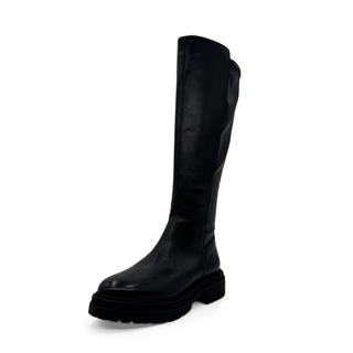 Faith Leather + PU Tall Boots