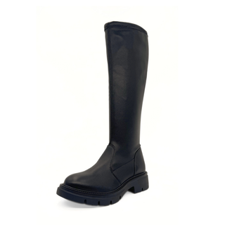 Tammi Faux Leather Stretch Boots