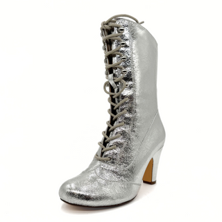 Claire Metallic Victorian Boots