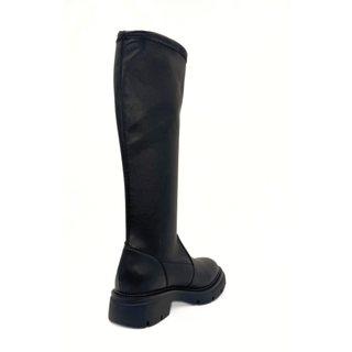 Tammi Faux Leather Stretch Boots