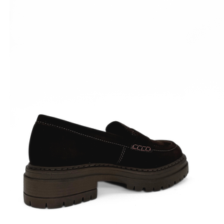 Giana Nubuck Penny Loafers