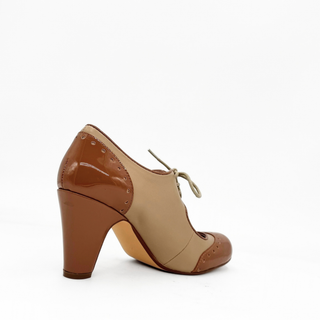 Leora Oxford Heeled Pumps