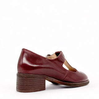 Trapper Leather Mary Janes