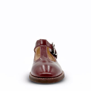 Trapper Leather Mary Janes